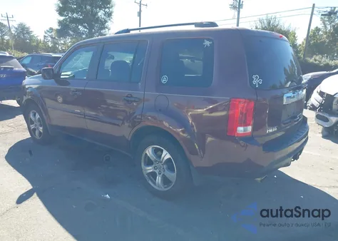 2013 Honda Pilot Ex-L from USA, damaged, VIN 5FNYF3H51DB037617